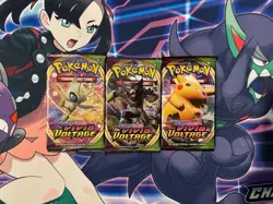 Pokemon TCG Sword & Shield Vivid Voltage Booster Pack 10 Cards Sealed New( X3) - Image 1