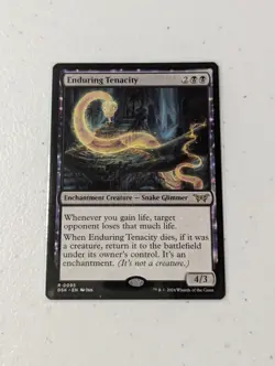 MTG Enduring Tenacity - Duskmourn: House of Horror NM - Image 1
