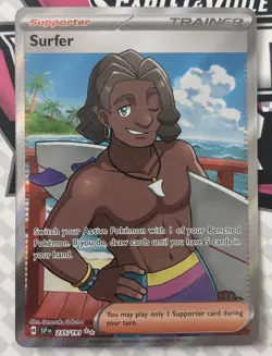 🔥Surfer 235/191 Ultra Rare Surging Sparks Pokemon NM+🔥 - Image 1