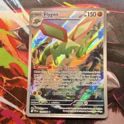 Pokemon TCG Flygon 101/094 Me02: Phantasmal Flames IR Holo 150 HP - Image 1
