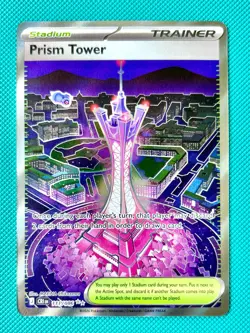 Prism Tower 111/086 Chaos Rising Ultra Rare Pokemon TCG NM - Image 1