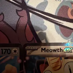 Pokemon 3x Meowth ex 062/088 Me03: Perfect Order Holo - Image 3