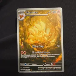 Ninetales 199/197 SV03 Obsidian Flames Full Art Holo Secret Rare English - Image 1
