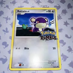 Pokemon TCG Rattata Rumble Promo Regular 30 HP 15/16 English 2009 - Image 2