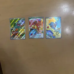 Pokemon TCG First Partner Illustration Collection Series 1 Kanto GEN 1 Starters - Image 1