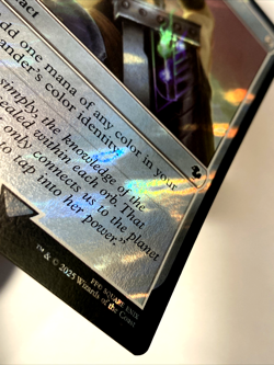 MTG Arcane Signet (Surge Foil) Commander: Final Fantasy 0333 FFVII Cloud NM - Image 3