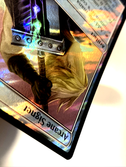 MTG Arcane Signet (Surge Foil) Commander: Final Fantasy 0333 FFVII Cloud NM - Image 5
