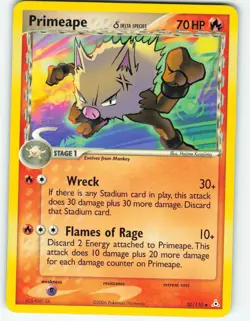 Primeape δ - 50/110 Holon Phantoms - Pokemon TCG - 2006 - Image 1