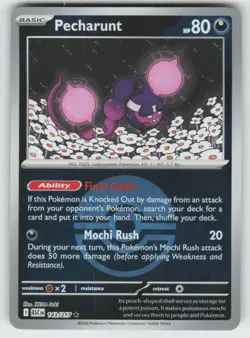 Pecharunt (Poke Ball) 143/217 Rare ME: Ascended Heroes Pokemon Reverse Holo NM - Image 1