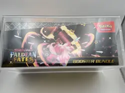 Paldean Fates Booster Bundle Display Factory Sealed Pokemon with Acrylic Case - Image 2
