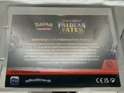Paldean Fates Booster Bundle Display Factory Sealed Pokemon with Acrylic Case - Image 3