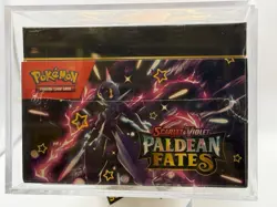Paldean Fates Booster Bundle Display Factory Sealed Pokemon with Acrylic Case - Image 5