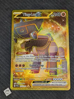 Ting-Lu ex 275/193 - Paldea Evolved Gold Hyper Rare Pokemon TCG NM - Image 1
