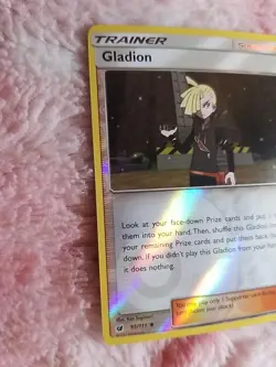 Pokemon Gladion 95/111 SM - Crimson Invasion Reverse Holo - Image 2