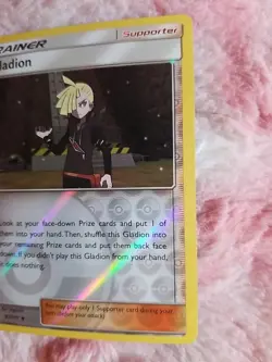 Pokemon Gladion 95/111 SM - Crimson Invasion Reverse Holo - Image 3