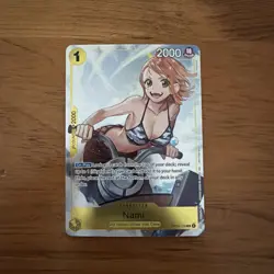 OP15-108 NAMI DASH PACK ENGLISH ADVENTURE ON KAMIS ISLAND ONE PIECE TCG - Image 1