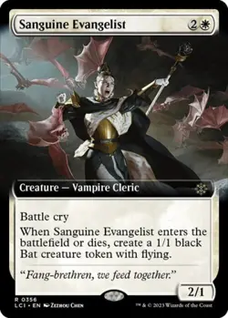 Sanguine Evangelist (Extended Art) - Near Mint MTG The Lost Caverns of Ixalan - Image 1