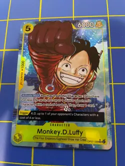 Monkey D. Luffy OP07-109 ALT ART 500 Years in the Future Foil ENG - Image 1