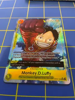 Monkey D. Luffy OP07-109 ALT ART 500 Years in the Future Foil ENG - Image 2