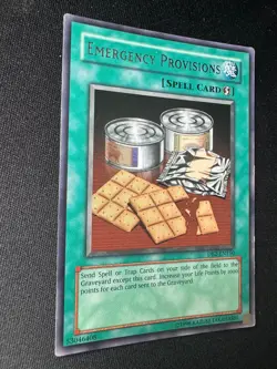 Yu-Gi-Oh! Emergency Provisions DB2-EN150 - Rare Unlimited YuGiOh Card - LP - Image 2