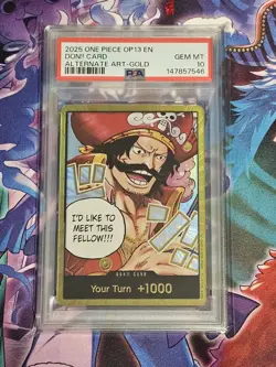 DON!! Card (Gol.D.Roger) (Gold) Carrying On His Will Foil - Image 1