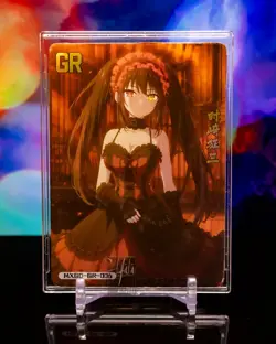 Kurumi Tokisaki Date a Live Goddess MXGD-GR-006 Premium Art Card Gold Foil - Image 1