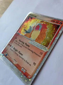 Entei EX Swirl - EX Team Magma vs Aqua - 91/95 Pokemon Card Holo - Image 4