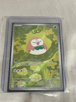 Pokemon Perfect Order ROWLET 090/088 Illustration Rare Card MINT-NM - Image 1