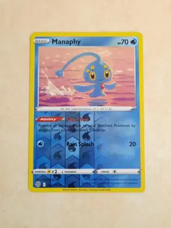 Manaphy 041/172 Brilliant Stars (Reverse Holo Rare) Pokemon Card. - Image 2