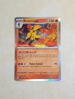 Armarouge - 041/198 Scarlet & Violet (Holo Rare) Pokemon Card. - Image 1