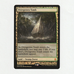 Overgrown Tomb Foil (NM) BFZ | Masterpiece Series: Zendikar Expeditions - Image 1