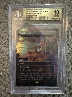 Weathertop Serial Foil LOTR: Beckett 10 - Image 4