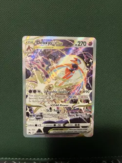 The Pokemon Company Deoxys VSTAR GG46/GG70 Crown Zenith Ultra Rare Holo - Image 1