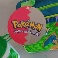 Vintage 1999 Charizard Pokemon Thermos Lunchbox with Thermos RARE / NEW - Image 4