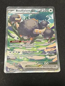 Pokemon Bouffalant ex 170/086 Sv: White Flare Holo SIR NM - Image 1