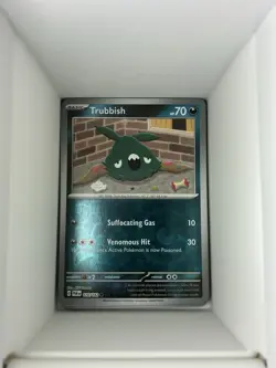 Pokemon Trubbish Paradox Rift PAR C REVERSE HOLO 116/182. D22 - Image 1
