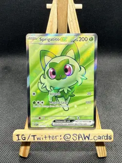 Sprigatito ex 251/217 Ultra Rare Ascended Heroes Pokemon - Image 1
