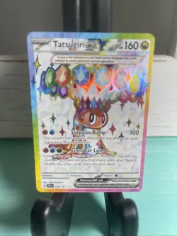 Tatsugiri EX 226/191 Surging Sparks Full Art Ultra Rare Holo Pokemon - Image 4