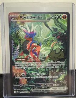 Pokemon Koraidon ex 247/198 SV01 SIR Holo English 2023 Ryota Murayama - Image 1