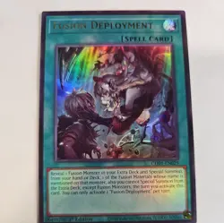 Yugioh The Fallen & The Virtuous - Fusion Deployment - Ultra Rare - CH01-EN029 - Image 1