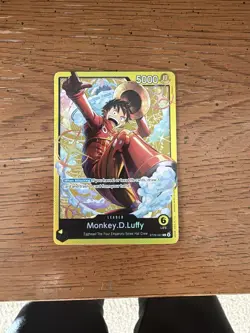 One Piece Monkey.D.Luffy Leader ST29-001 Starter Deck English - Image 1