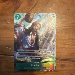 Shanks (Alternate Art) OP14-027 The Azure Sea's Seven Foil MINT - Image 1