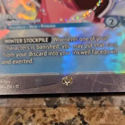 Disney Lorcana Belle - Snowfield Strategist 236/204 Enchanted Foil English - Image 3