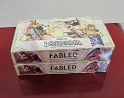 2x SEALED Disney Lorcana Fabled Booster Box 24 Packs Ravensburger English - Image 1