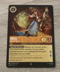 Disney Lorcana Wilds Unknown Ursula Deal Maker 16/204 Legendary + Ariel & Eacape - Image 5