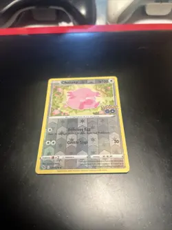 Chansey 051/078 Pokemon Go 2022 Trading Card Reverse Holo - Image 1