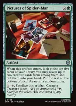 PRESALE Pictures of Spider-Man SPM NM MTG - Image 1