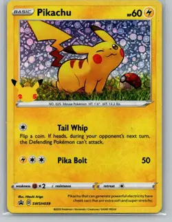 Pikachu - (General Mills) Holo Promo Miscellaneous Cards & Products SWSH039 LP - Image 1