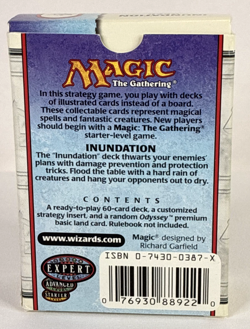 Magic The Gathering MTG - Judgment Inundation Theme Deck - Complete with Box - Image 3