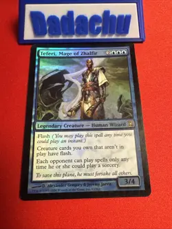 Time Spiral (TSP) Rare Foil Teferi, Mage of Zhalfir MTG MOL Magic - Image 1